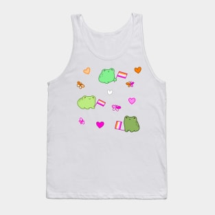 Rotund Lesbian Frogs Tank Top